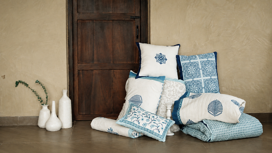 Tara Linen Cushion Cover Set
