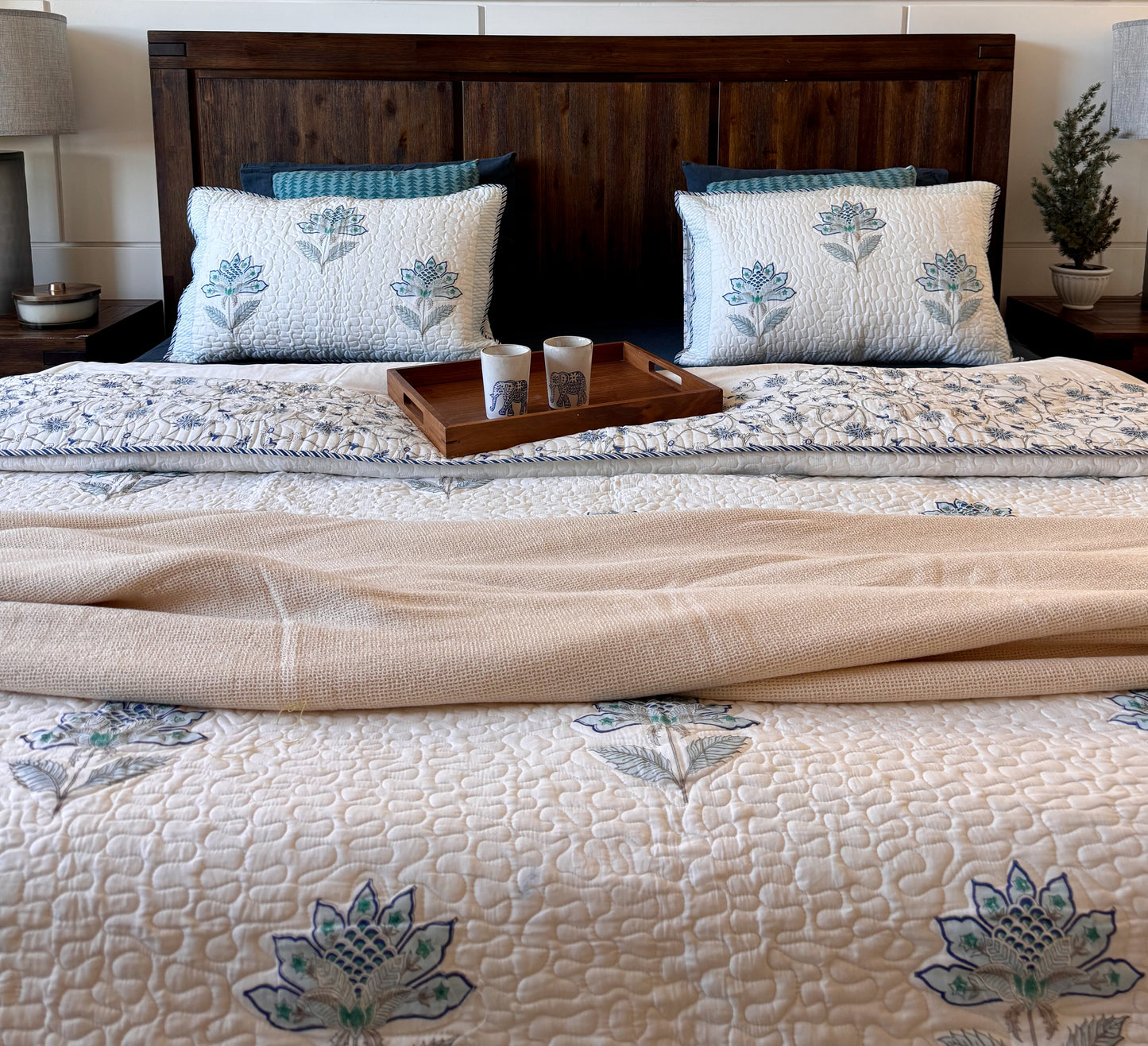 Bloom Quilted Bed Cover
