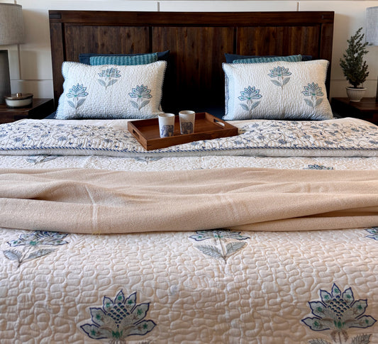 Bloom Quilted Bed Cover