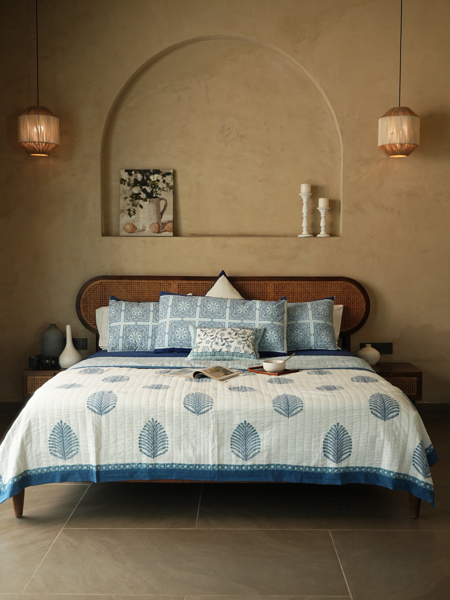 Bagh Linen Cushion Cover Set