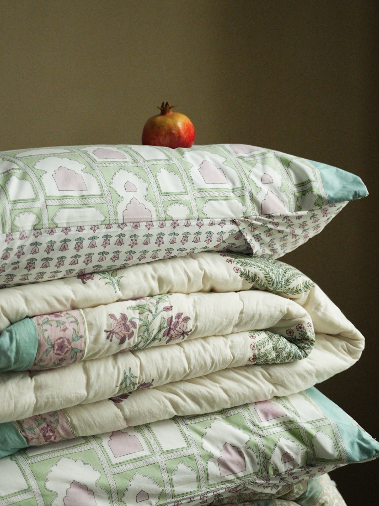 Baagh Pillowcase Set - Painted Court