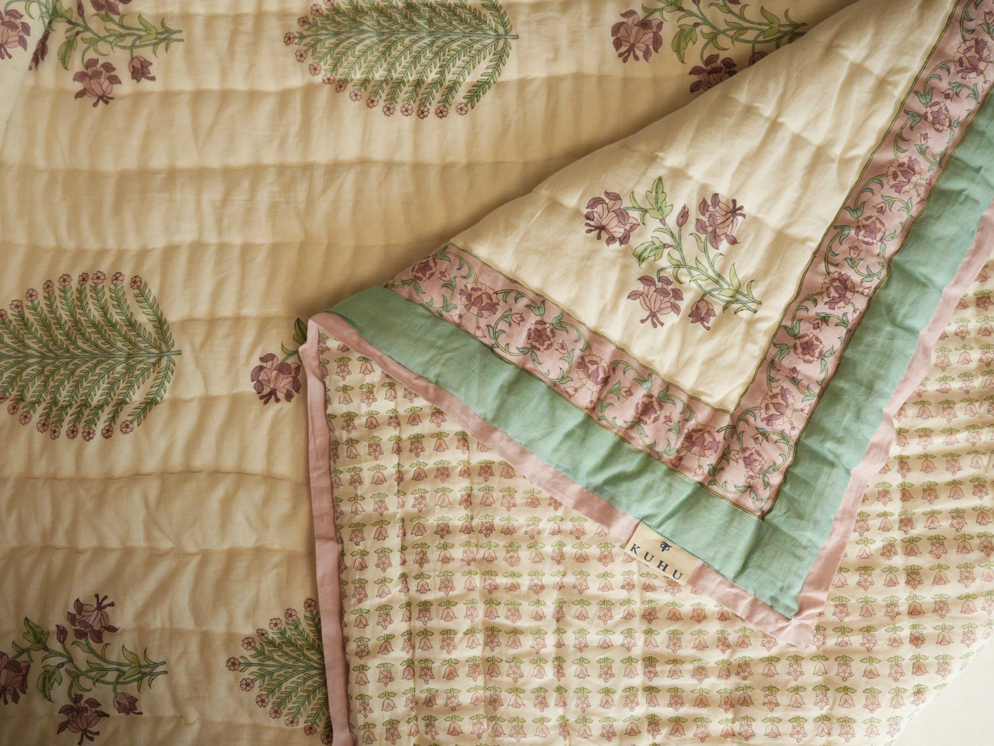Peher Handcrafted Quilt- Painted Court
