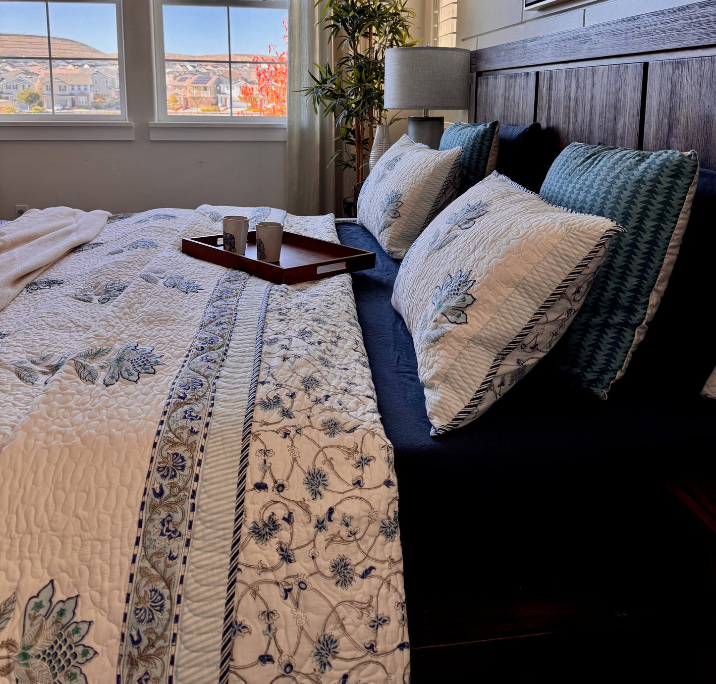 Bloom Quilted Bed Cover