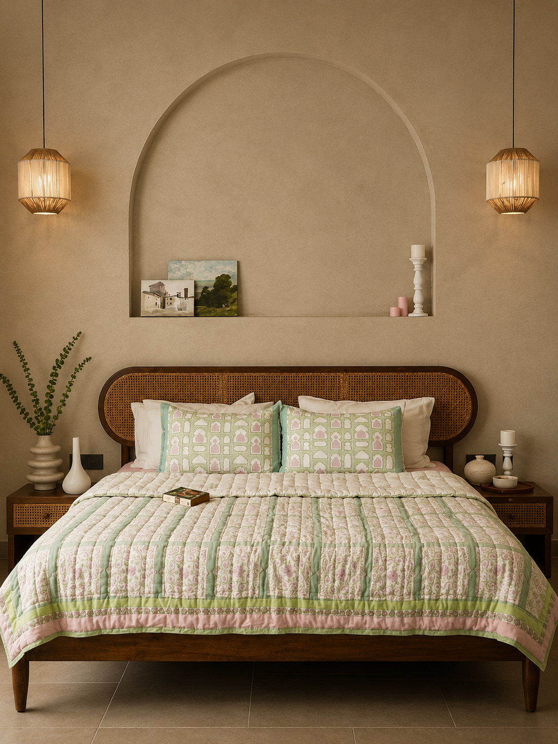 Rimjhim Handcrafted Quilt